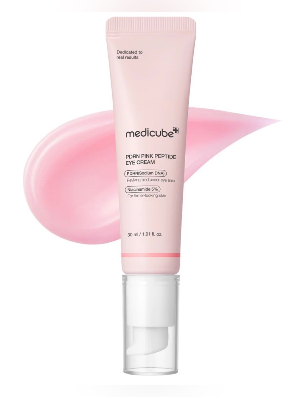 Medicube | PDRN Pink Peptide Eye Cream Sodium DNA Niacinamide Firmer Looking NWT